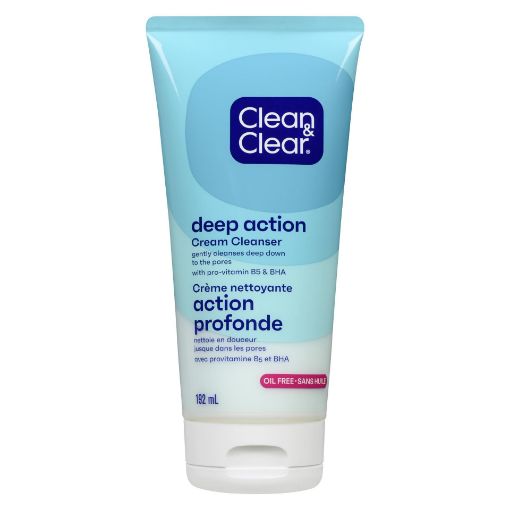 Picture of CLEAN and CLEAR DEEP ACTION CLEANSER CREAM 192ML
