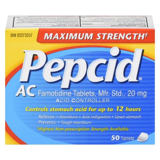 Picture of PEPCID AC MAXIMUM STRENGTH 50S