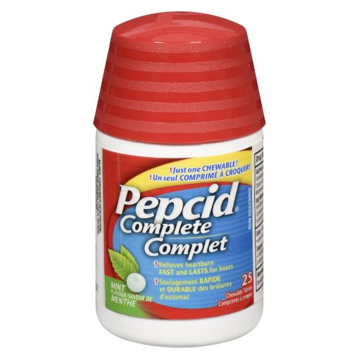 Picture of PEPCID COMPLETE MINT - CHEWABLE TABLET 25S                                 