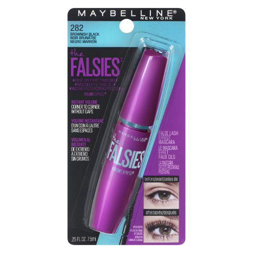 Picture of MAYBELLINE VOLUM EXPRESS FALSIES MASCARA - BROWNISH BLACK                  