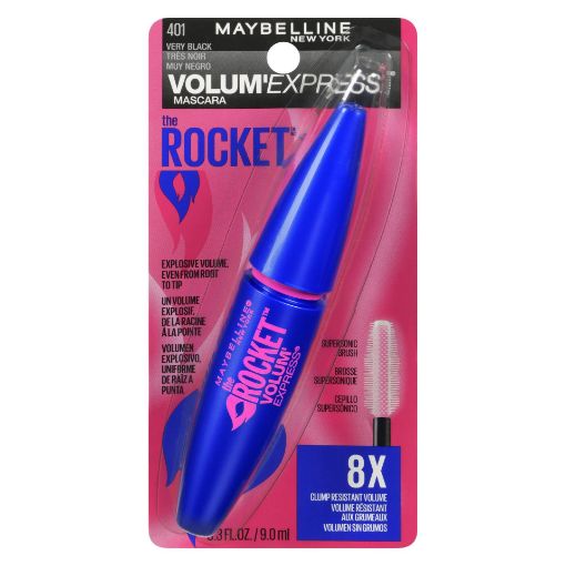 Picture of MAYBELLINE VOLUM EXPRESS THE ROCKET MASCARA - VERY BLACK                   