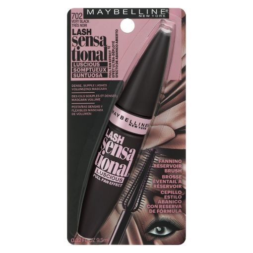 Picture of MAYBELLINE LASH SENSATIONAL LUSCIOUS MASCARA - VERY BLACK                  