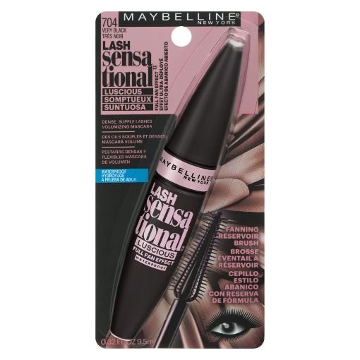 Picture of MAYBELLINE LASH SENSATIONAL LUSCIOUS MASCARA WTP - VERY BLACK              