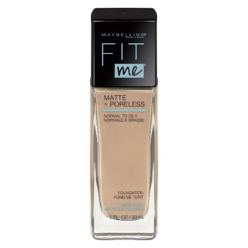 Picture of MAYBELLINE FIT ME MATTE + PORELESS FOUNDATION - CREAM BEIGE 30ML           