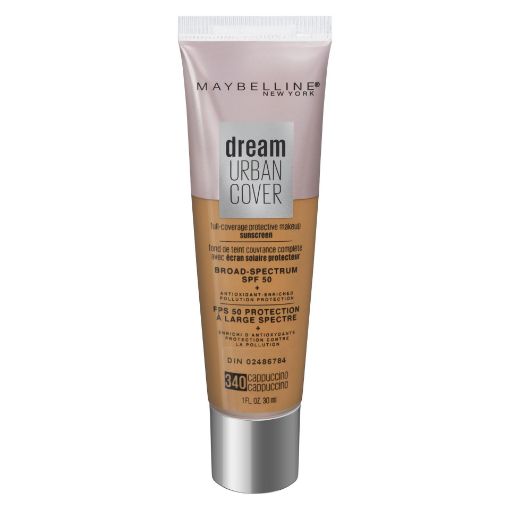 Picture of MAYBELLINE DREAM URBAN COVER FOUNDATION SPF50 - CAPPUCCINO 30ML            