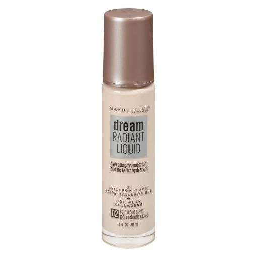 Picture of MAYBELLINE DREAM RADIANT LIQUID FOUNDATION - FAIR PORCELAIN 30ML           