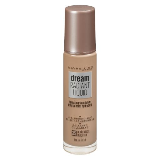 Picture of MAYBELLINE DREAM RADIANT LIQUID FOUNDATION - NUDE BEIGE 30ML               