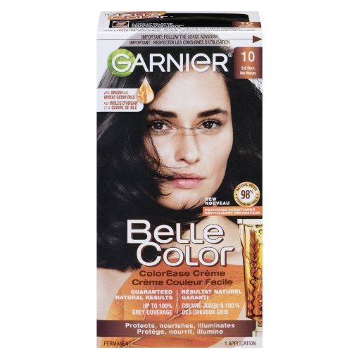 Picture of GARNIER BELLE COLOR HAIR COLOUR - BLACK VELVET #10                         