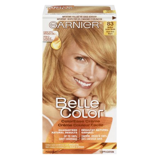 Picture of GARNIER BELLE COLOR HAIR COLOUR - GOLDEN BLONDE #83                        