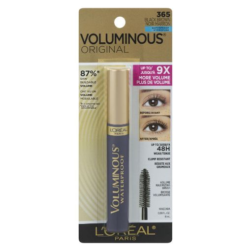 Picture of LOREAL VOLUMINOUS ORIGINAL MASCARA - BLACK/BROWN - WATERPROOF              