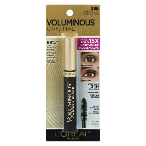 Picture of LOREAL VOLUMINOUS ORIGINAL MASCARA - CARBON BLACK                          