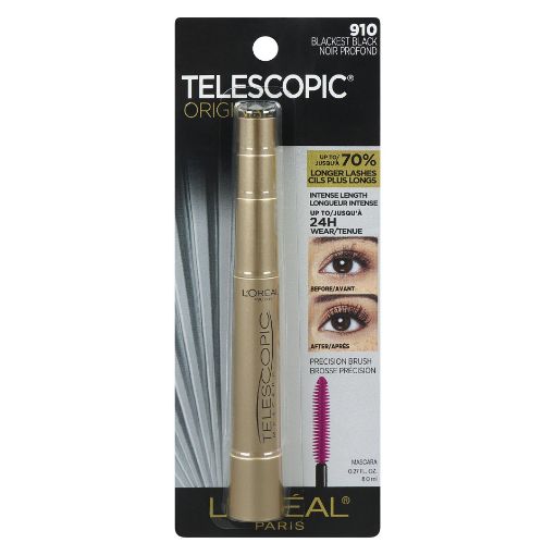 Picture of LOREAL TELESCOPIC MASCARA - BLACKEST BLACK                                 