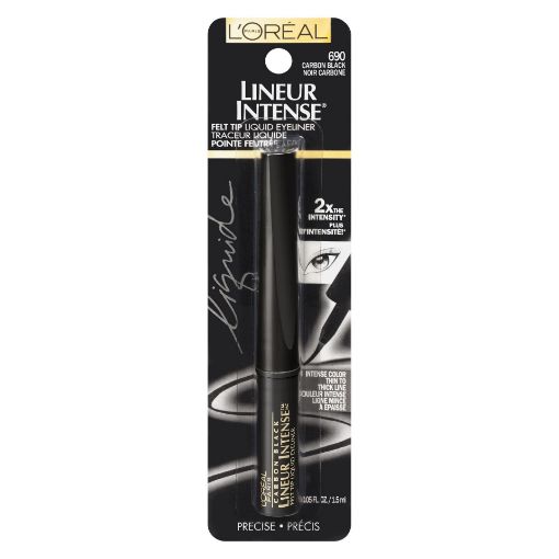 Picture of LOREAL LINEUR INTENSE FELT TIP EYE LINER - CARBON BLACK