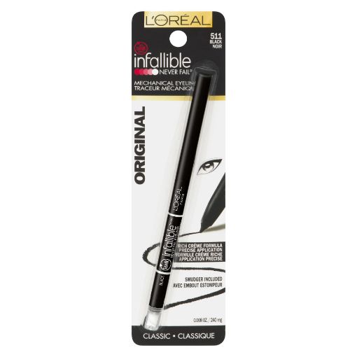 Picture of LOREAL INFALLIBLE NEVER FAIL EYE LINER - BLACK                             