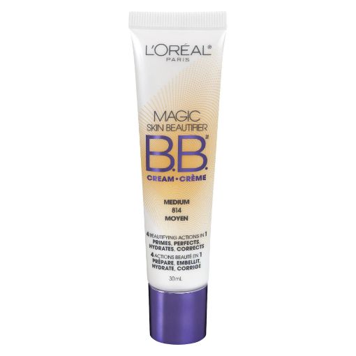 Picture of LOREAL MAGIC SKIN BEAUTIFIER BB CREAM - MEDIUM 814  30ML                   