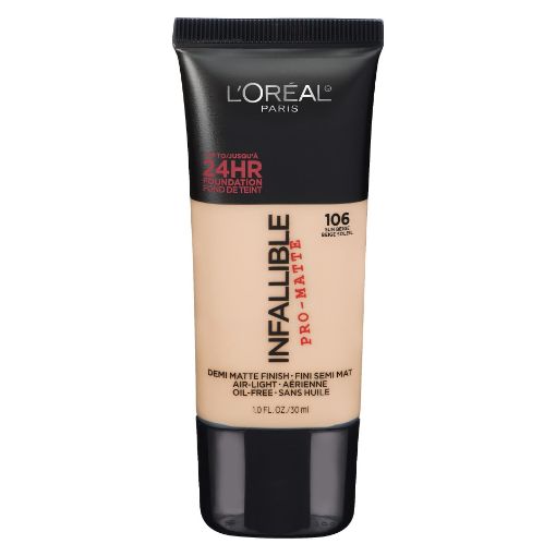 Picture of LOREAL INFALLIBLE PRO-MATTE FOUNDATION - 106 SUN BEIGE 30ML                