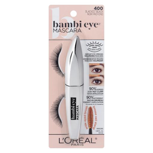 Picture of LOREAL BAMBI EYE MASCARA - BLACKEST BLACK 8.5ML                            