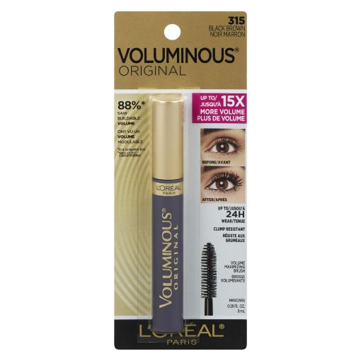 Picture of LOREAL VOLUMINOUS ORIGINAL MASCARA - BROWN                                 