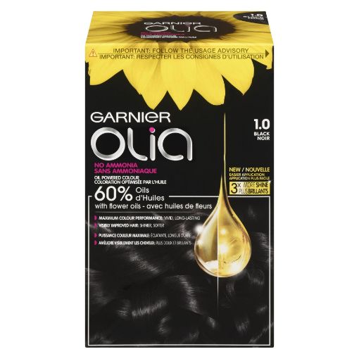 Picture of GARNIER OLIA HAIR COLOUR - BLACK #1                                        