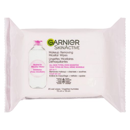 Picture of GARNIER SKIN ACTIVE MICELLAR WIPES NET 25S                                 