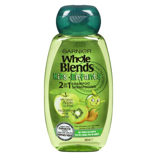 Picture of GARNIER WHOLE BLENDS KIDS APPLE SHAMPOO 250ML