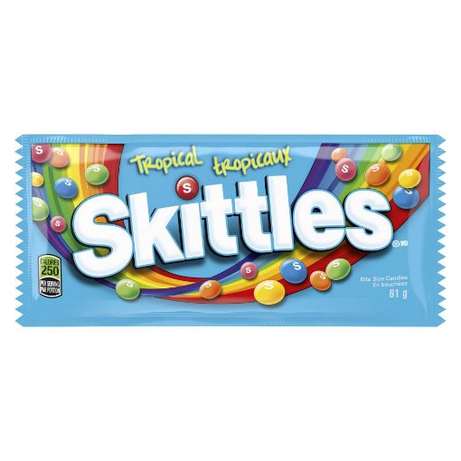 Picture of SKITTLES TROPICAL 61GR                                                     