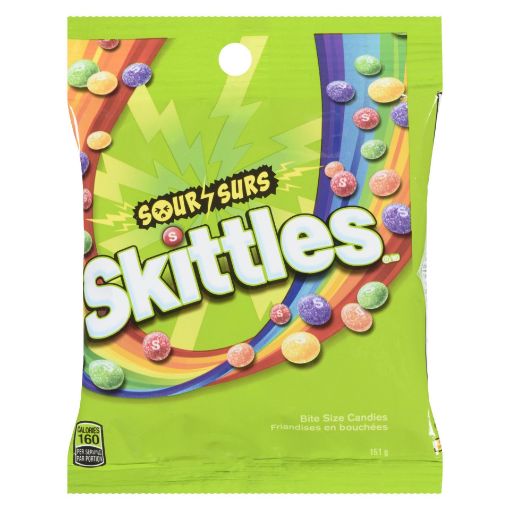 Picture of SKITTLES SOUR 151GR                                                        