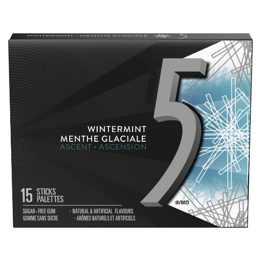 Picture of WRIGLEYS 5 GUM - ASCENT 15S                                                