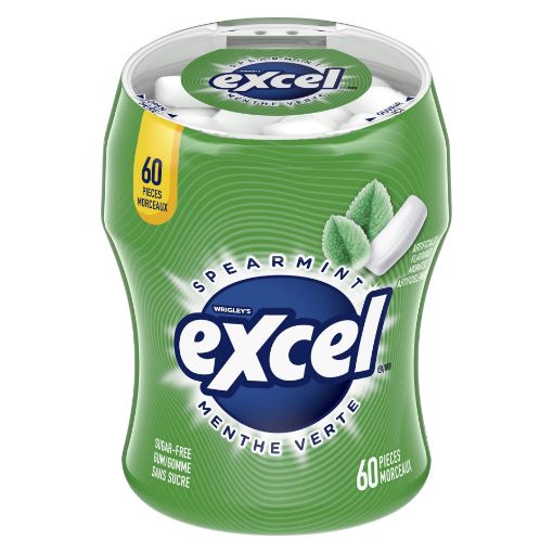 Picture of EXCEL GUM - SPEARMINT 60S                                                  