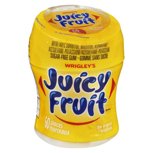 Picture of JUICY FRUIT GUM - ORIGINAL - BOTTLE 60S                                    