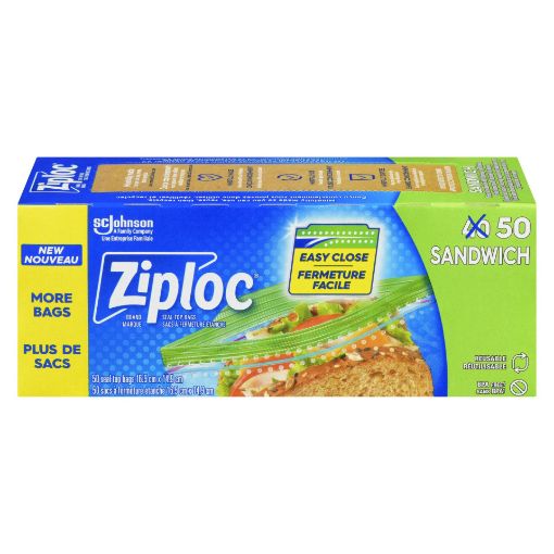 Picture of ZIPLOC SANDWICH BAGS 40S