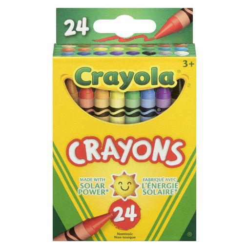 Picture of CRAYOLA CRAYONS 24S