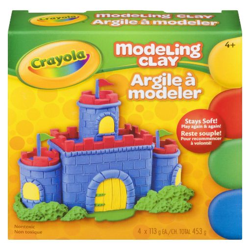 Picture of CRAYOLA MODELING CLAY - 4 COLOURS                                          