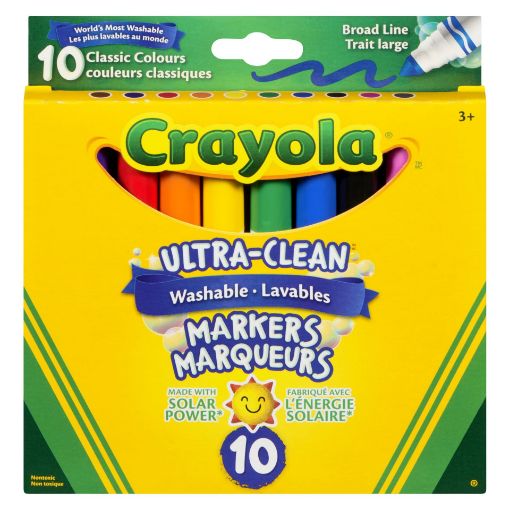 Picture of CRAYOLA MARKERS ULTRA ORIGINAL 10S