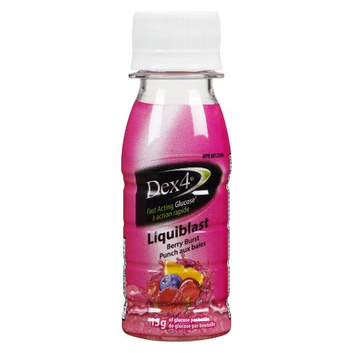 Picture of DEX 4 GLUCOSE LIQUIBLAST - BERRY BURST 59ML