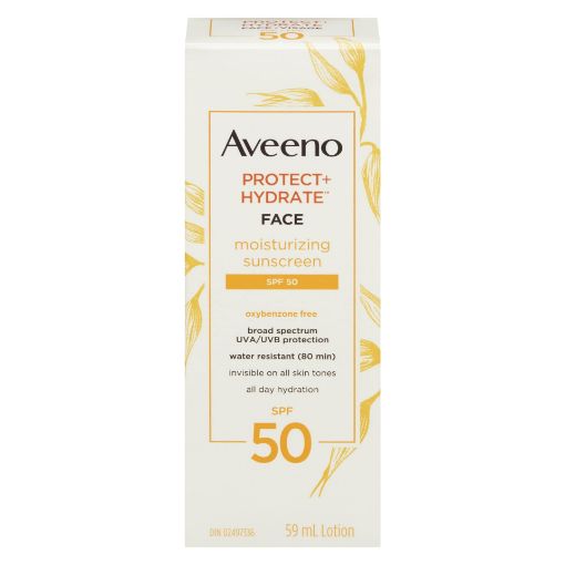 Picture of AVEENO PROTECT + HYDRATE FACE SPF50 59ML                                   