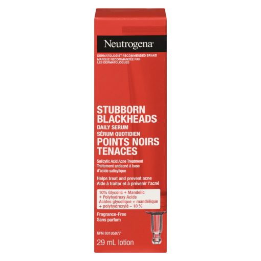 Picture of NEUTROGENA STUBBORN BLACKHEADS DAILY SERUM 29ML