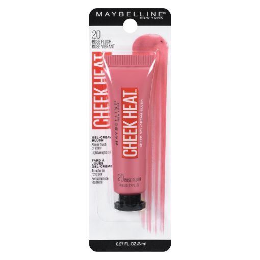 Picture of MAYBELLINE CHEEK HEAT BLUSH - ROSE FLUSH 20ML                              