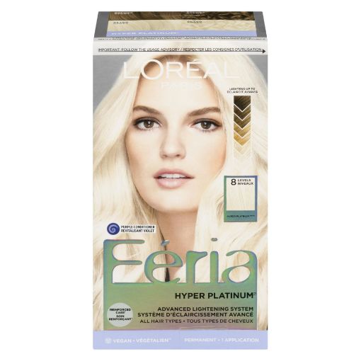 Picture of LOREAL FERIA HYPER PLATINUM HAIR COLOUR                                    
