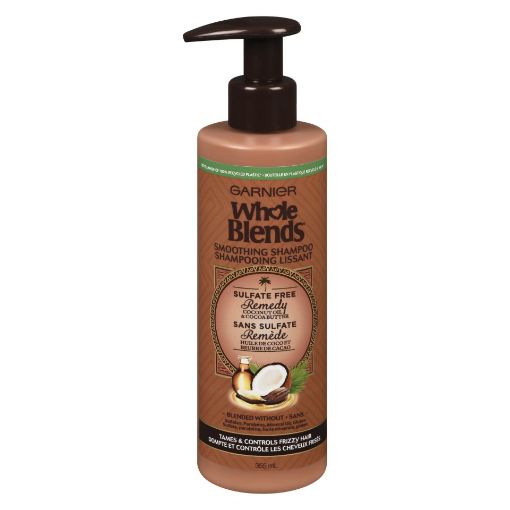 Picture of GARNIER WHOLE BLENDS SHAMPOO - SULFATE-FREE COCONUT OIL 355ML              