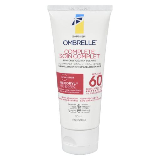 Picture of GARNIER OMBRELLE COMPLETE LOTION SPF60 TUBE 90ML