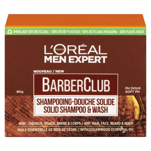 Picture of LOREAL MEN EXPERT BARBERCLUB SOLID SOAP 80GR                               