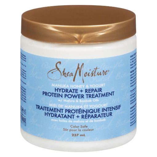 Picture of SHEA MOISTURE MANUKA HONEY + YOGURT PP TREATMENT HYD + REPAIR 237ML