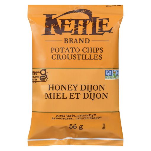 Picture of KETTLE POTATO CHIPS - HONEY DIJON 56GR