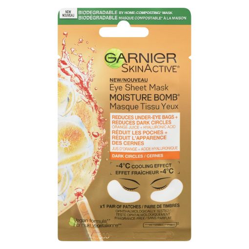 Picture of GARNIER MB EYE SHEET MASK - VITAMIN C                                      