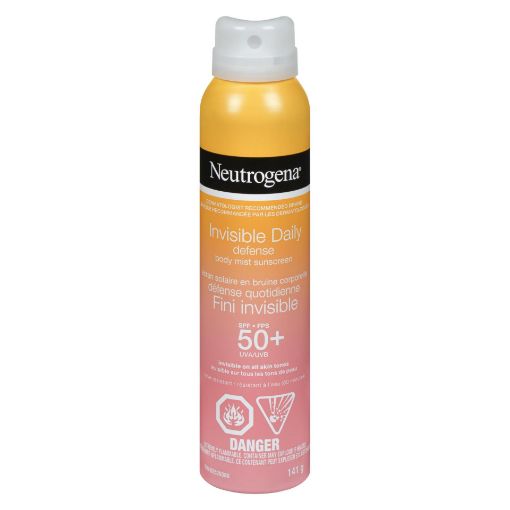Picture of NEUTROGENA INVISIBLE DAILY DEFENSE BODY MIST SPF50+ 141GR
