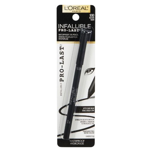 Picture of LOREAL INFALLIBLE PRO-LAST WATERPROOF PENCIL EYE LINER - BLACK 1.2ML