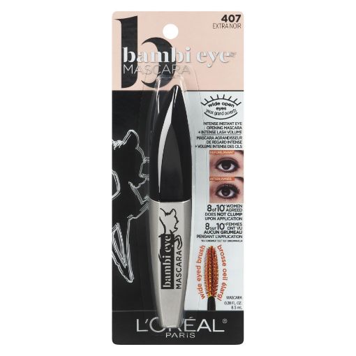 Picture of LOREAL BAMBI EYE MASCARA - EXTRA NOIR 8.5ML                                
