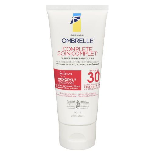 Picture of GARNIER OMBRELLE COMPLETE LOTION SPF30 TUBE 90ML                           
