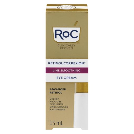 Picture of ROC RETINOL CORREXION EYE CREAM LINE SMOOTHING 15ML
